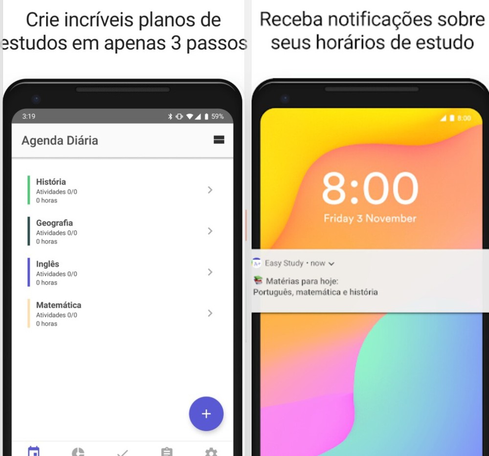 Easy Study também é indicado para quem estuda para concurso público e outros vestibulares — Foto: Reprodução/Google Play Store