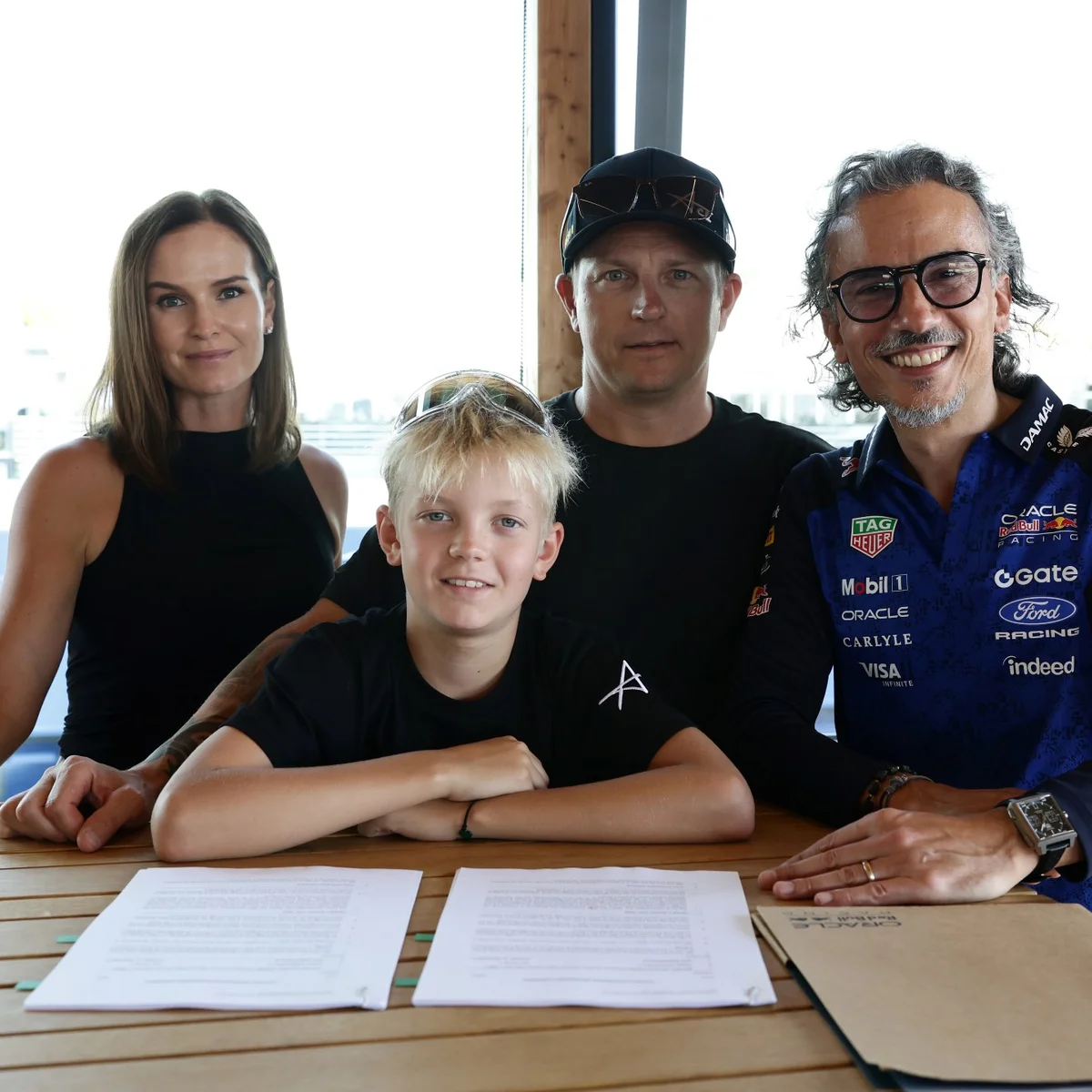 F1: filho de Kimi Raikkonen entra para programa de pilotos da Red Bull