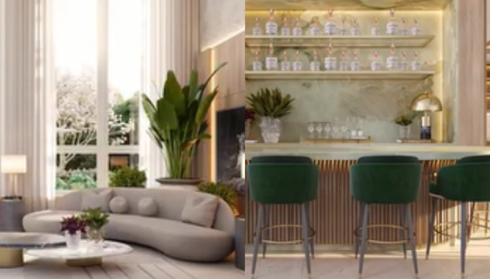 Espaço de convivencia contará com área de bar Reprodução/Instagram/@ilanasantiago
