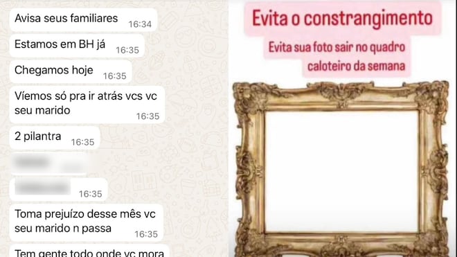 Juros de 40%: Vítima pega R$ 500, paga R$ 1,4 mil e ainda é cobrada em R$ 5 mil por agiota em BH