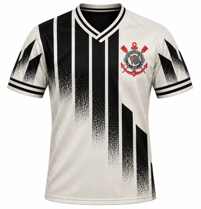 Anos 80: IA cria uniformes de clubes brasileiros na onda da trend