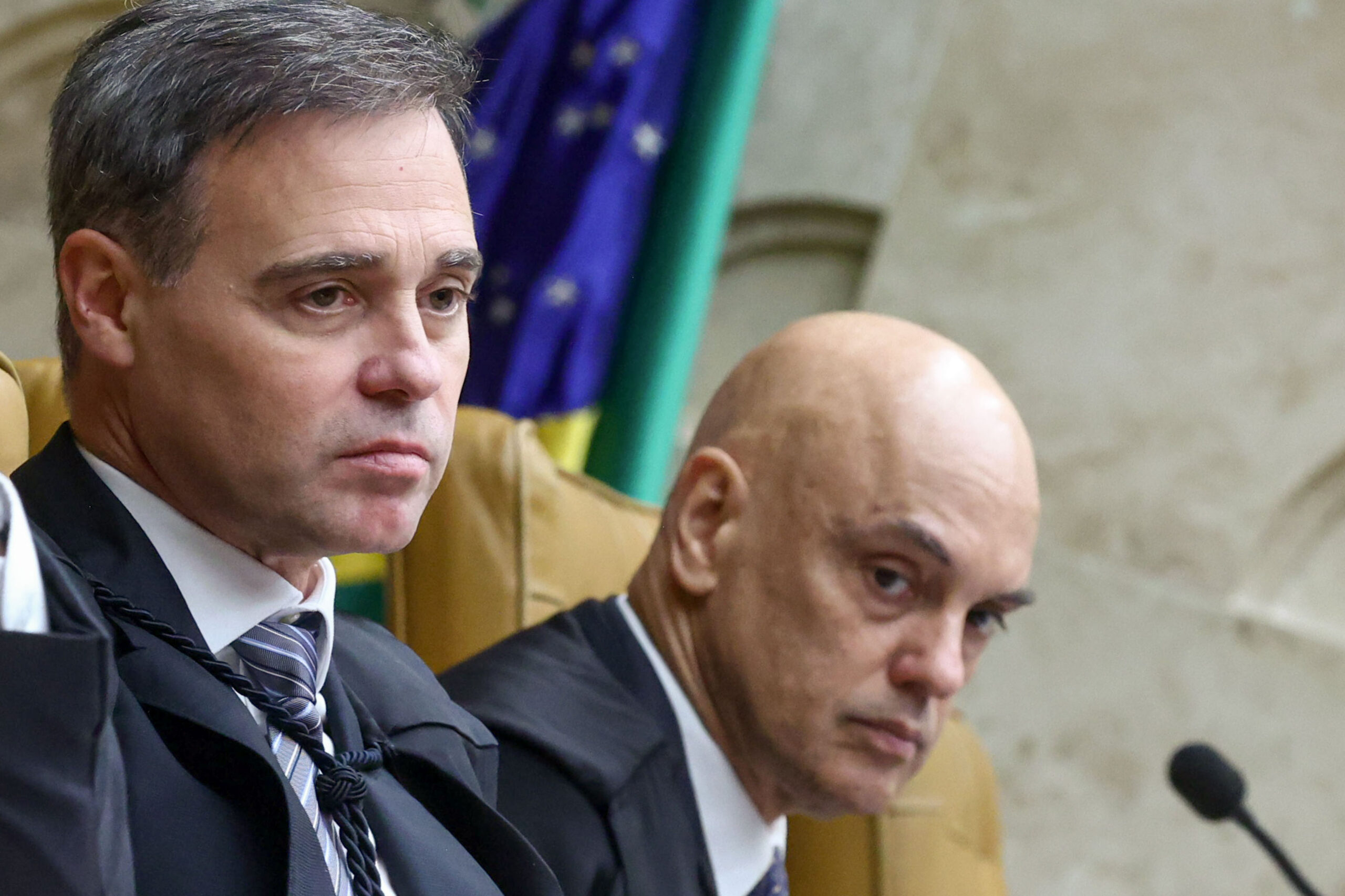 André Mendonça e Alexandre de Moraes, ministros do STF