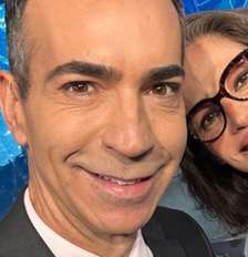 César Tralli foi o escolhido para mediar o debate presidencial na Globo, apesar de Renata Vasconcellos ser a âncora veterana do 'JN' Foto: Reprodução