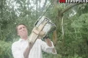 Cena do trailler do filme “Dark horse”, a ser lançado durante as eleições presidenciais