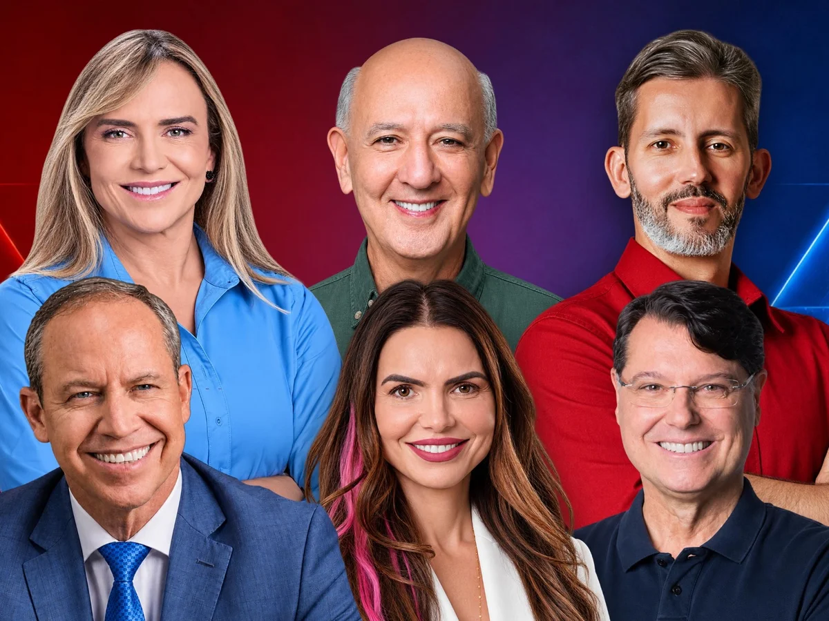Real Time: Celina tem 35% das intenções de voto; Grass e Arruda, 20% cada