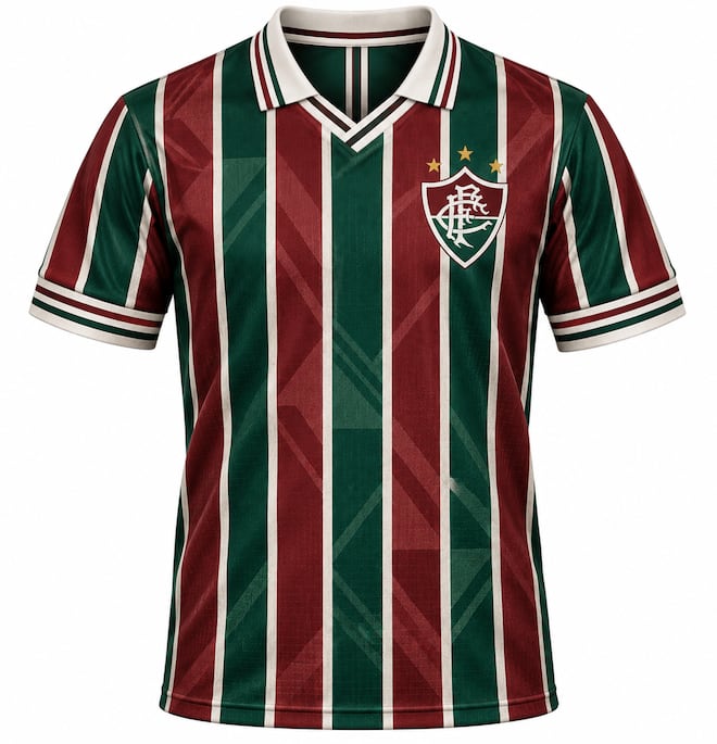 Anos 80: IA cria uniformes de clubes brasileiros na onda da trend