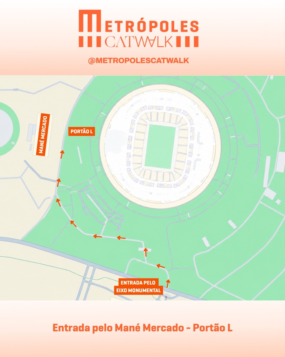 Raica Oliveira desfila no Metrópoles Catwalk nesta terça-feira (15/9)
