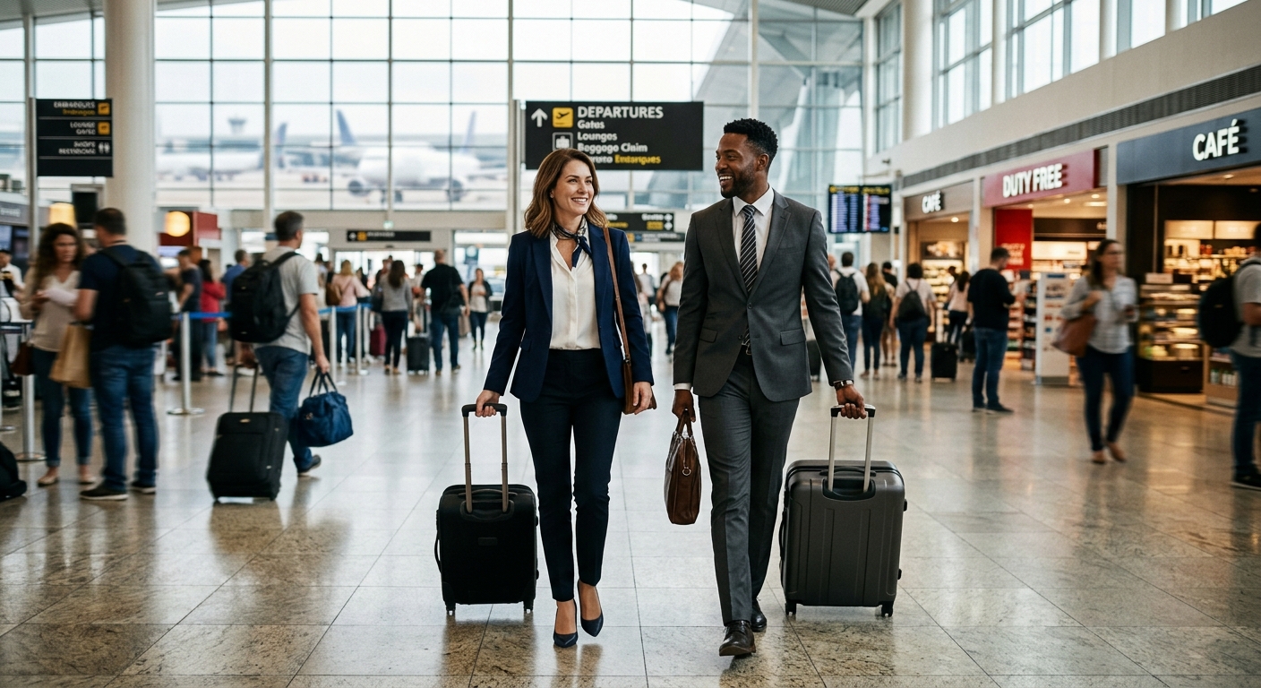 Segunda-feira concentra mais que o dobro das viagens corporativas e tem preço 60% maior na passagem aérea