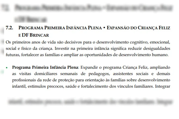Dois dos 11 candidatos ao GDF não têm propostas para crianças - destaque galeria