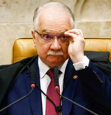 O presidente do STF, ministro Edson Fachin, no plenário da Corte. Foto: Wilton Junior/Estadão / Estadão