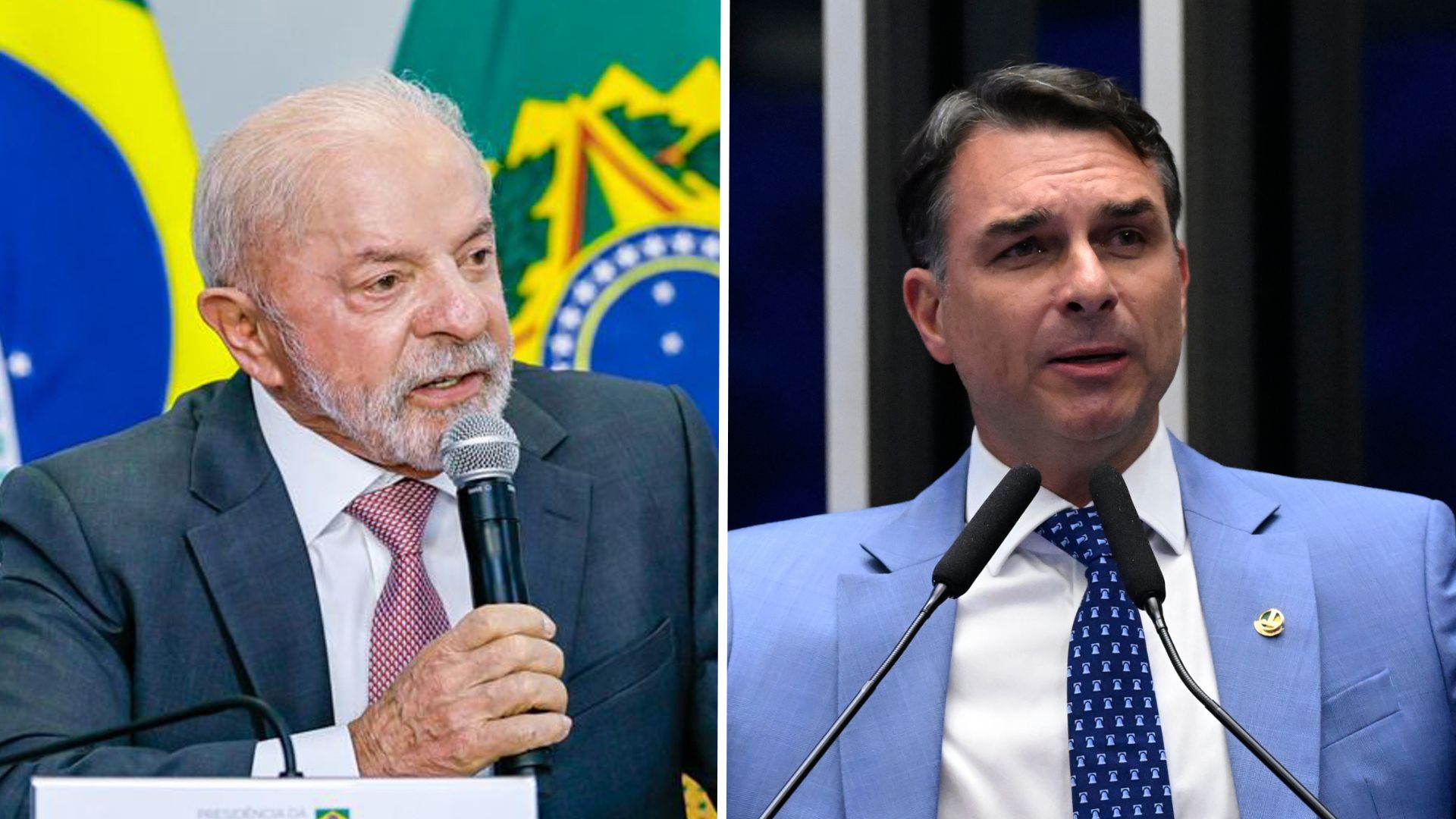 Real Time: No Rio Grande do Sul, Flávio Bolsonaro lidera com 42% no 1º turno; Lula tem 39%