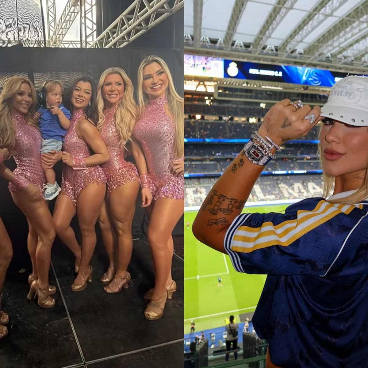 Filho de Virginia se encanta por bailarinas de Leonardo e influencer reage