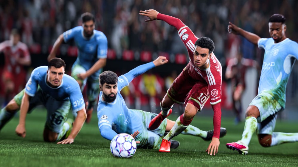 Bayern x Manchester City no EA FC 27 — Foto: Divulgação/Electronic Arts