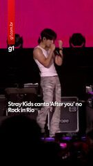 Stray Kids canta 'After you' no Rock in Rio