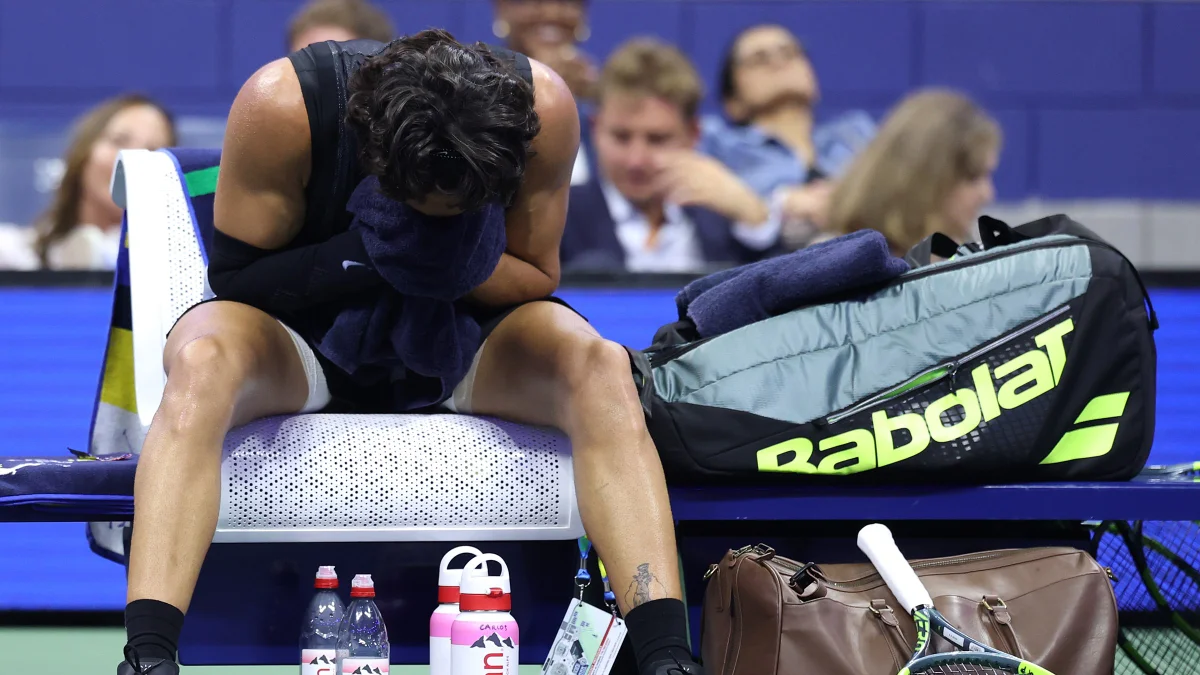 US Open: Alcaraz passa mal, vomita e perde jogo de 4h28 para Ben Shelton