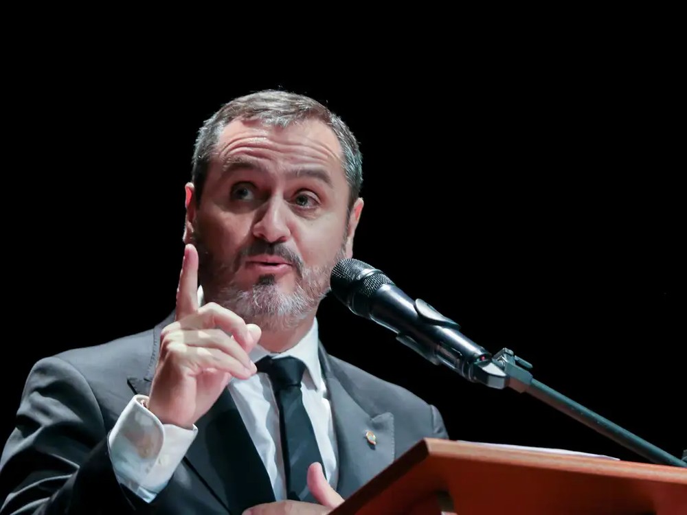 Diretor-geral da Polícia Federal, Andrei Rodrigues — Foto: Jose Cruz/Agência Brasil
