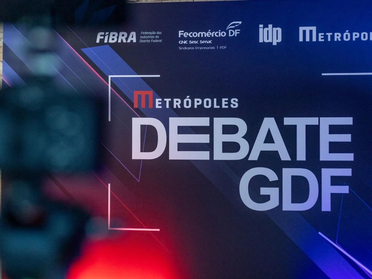 Metrópoles Debate: saiba como será a dinâmica com os candidatos ao GDF
