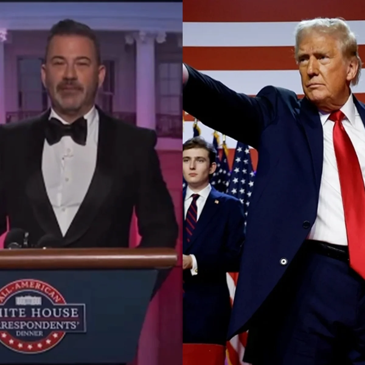 Jimmy Kimmel acusa Trump de barrar entrevista com candidato democrata
