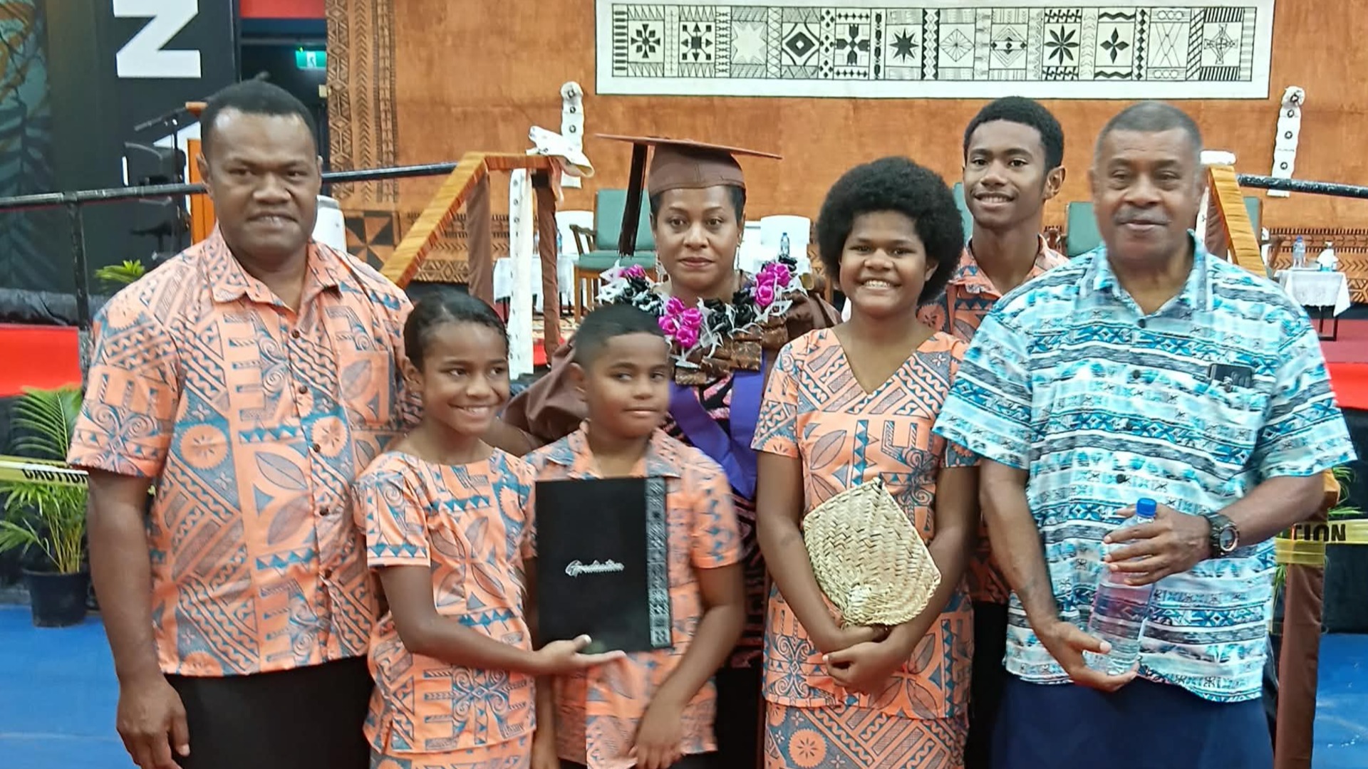 Vakadewabuka family celebrates Venina’s MBA graduation